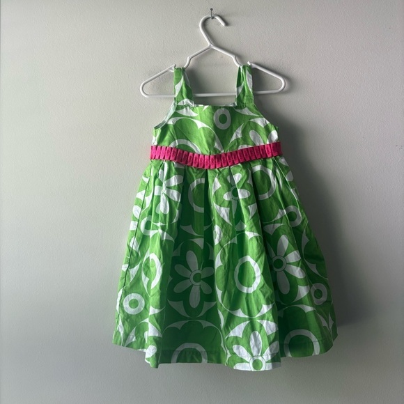 Carters toddler summer dress color white‎ and green size 2t - Picture 1 of 5